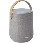 Harman Kardon Citation 200 Streaming-Lautsprecher, spritzwassergeschützt (IPX4), 8 Stunden Wiedergabezeit, Google Assistant, Bluetooth, grau