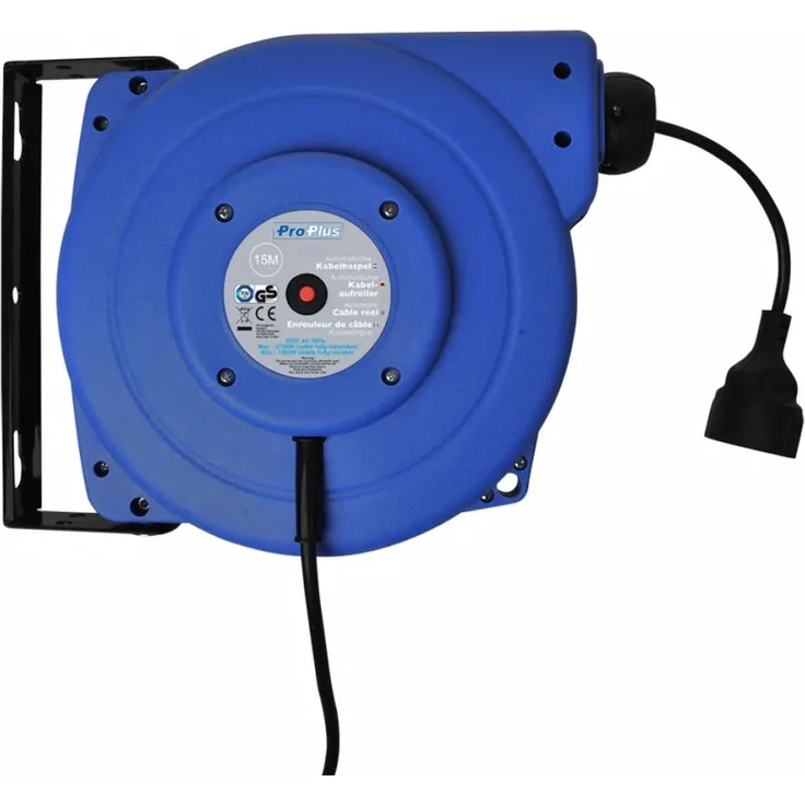 ProPlus Automatische Kabeltrommel 15 m 580786