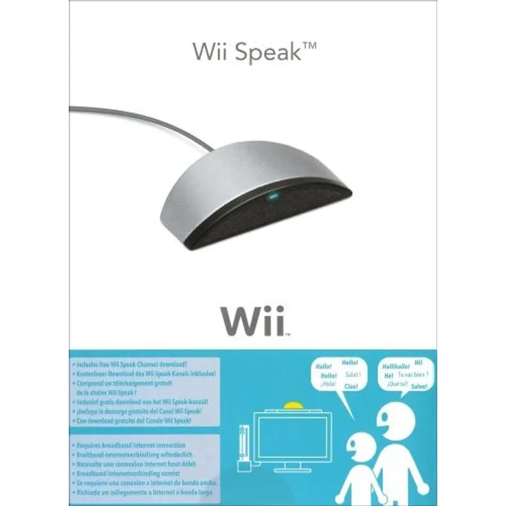 Nintendo Wii Speak Grau (2111766) (Wii)