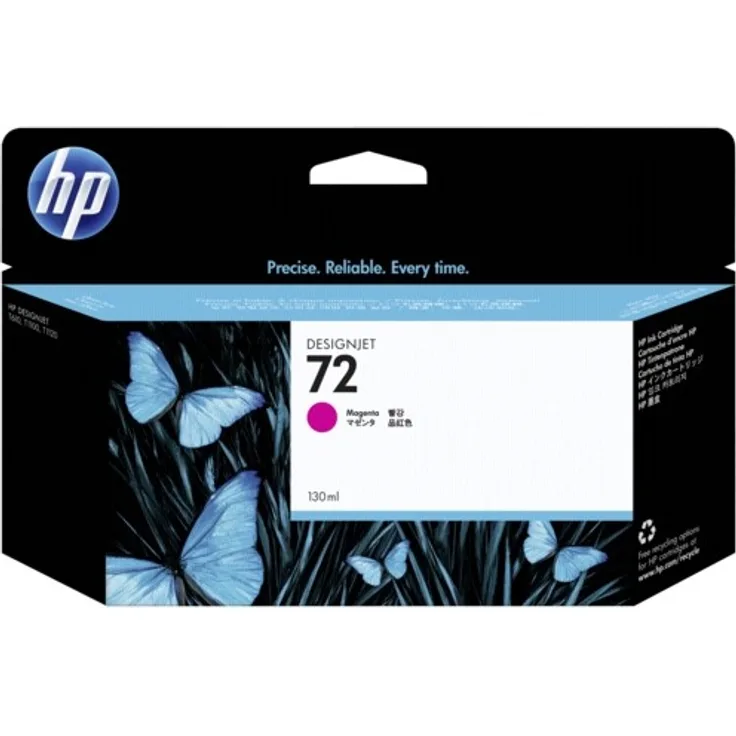 HP 72 Magenta DesignJet Tintenpatrone, 130 ml