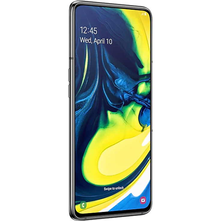 Samsung Galaxy A80 Smartphone 17,02cm Pixel (6,7 Zoll) Super-AMOLED-Display, 128GB interner Speicher, 8GB RAM, Dual-SIM, Android, Phantom Black – Bild 3