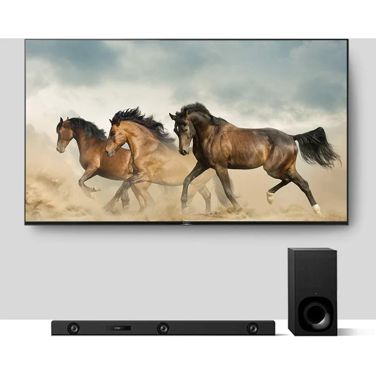 Sony HT-ZF9 3.1 Soundbar mit Subwoofer, Dolby Atmos, kabellos/kabelgebunden, geeignet für TV, schwarz (2018) – Bild 12