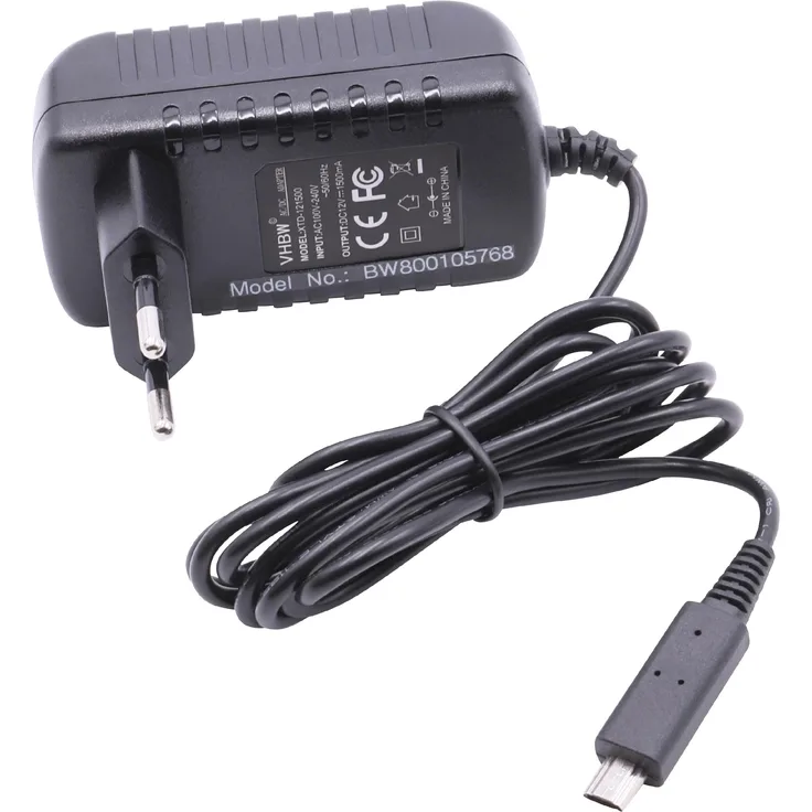 vhbw 220V Netzteil Ladegerät Ladekabel 18W (12V-1.5A) für Tablet Pad Netbook Acer Iconia Tab A700, A701 wie XO.ADT0A.002.