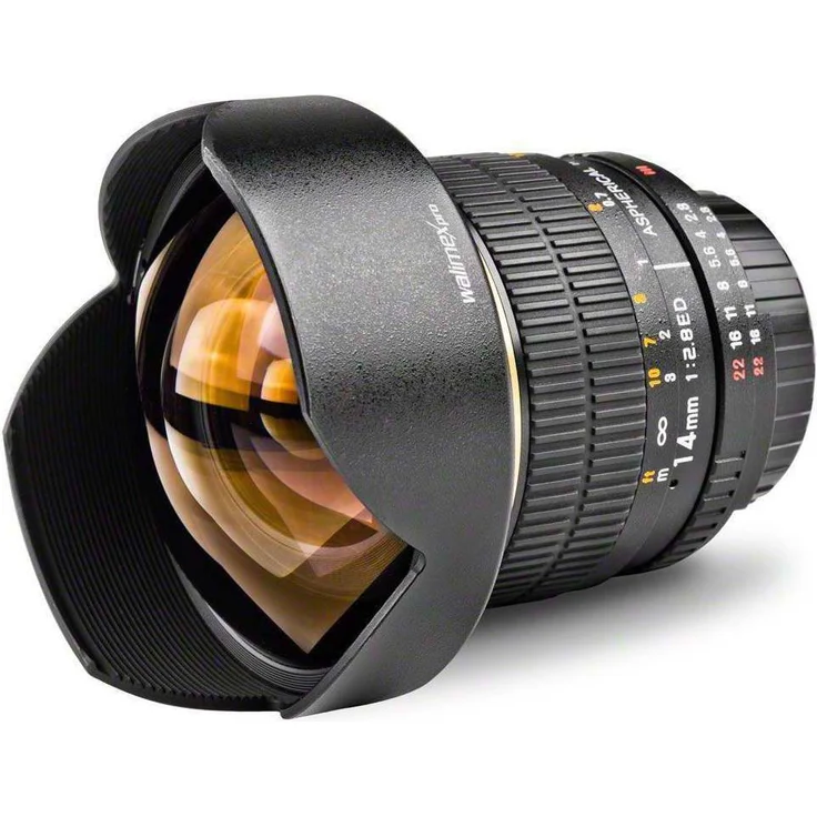 Walimex pro 14-2,8 DSLR Nikon F AE – Bild 1