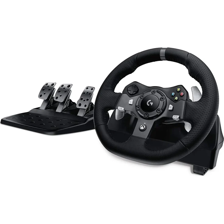 Logitech G920 Driving Force Schwarz (941-000124) (PC, Xbox One, Xbox Series) – Bild 1