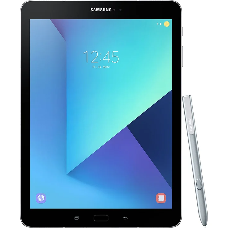 Samsung Galaxy Tab S3 Quad-HD-Auflösung 9,7 Zoll, WLAN-Tablet, Dual-Core, 4 GB RAM, 32 GB Speicher, Android, Silber (SM-T820NZSADBT) – Bild 3