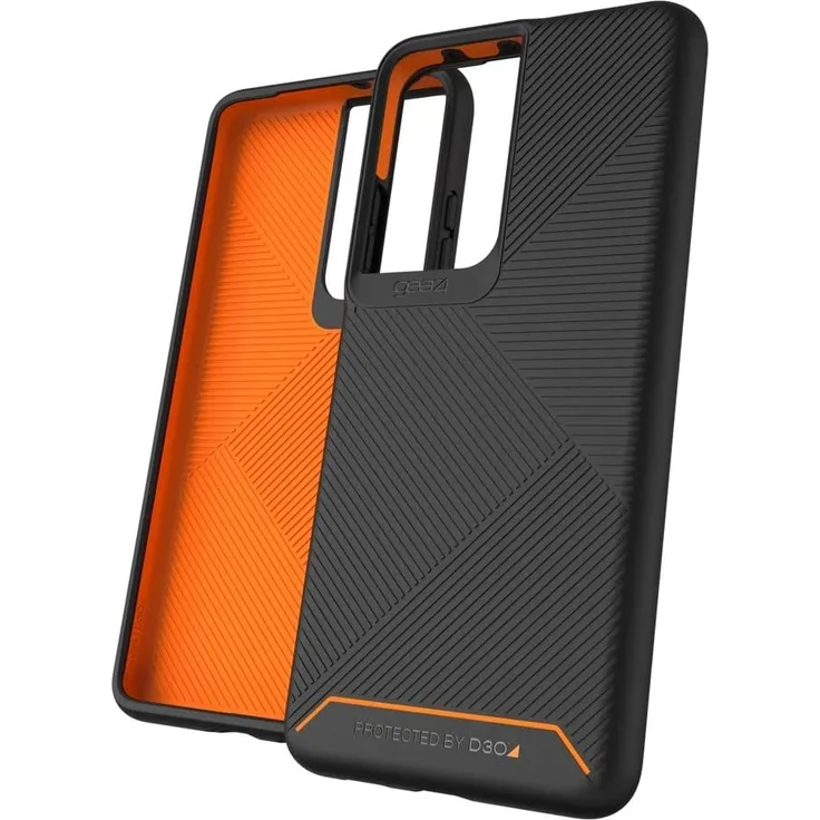 Zagg Gear4 Denali 702007301 Schutzhülle für Samsung Galaxy S21 Ultra 5G, Schwarz