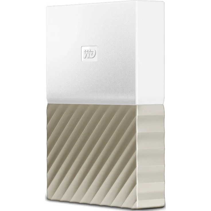 WD My Passport Ultra 4TB External Hard Drive - White-Gold – Bild 4