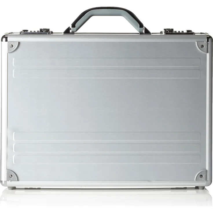Alumaxx Laptop-Attachékoffer Kronos Aktentasche, Silber