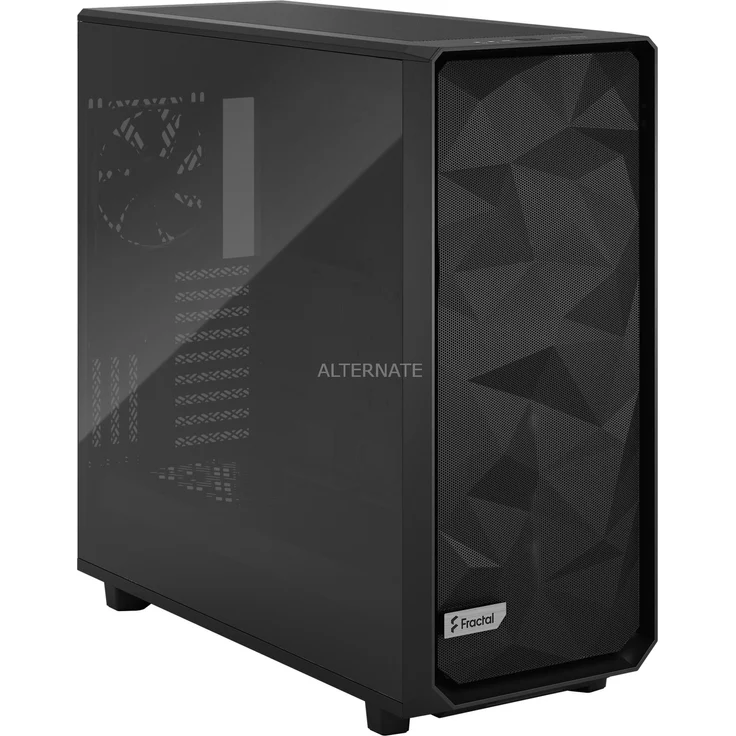 Fractal Design Meshify 2 XL Black TG Light Tint Big-Tower-Gehäuse, schwarz – Bild 1
