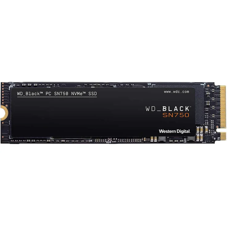 WD Black SN750 NVMe SSD WDS100T3X0C - Solid-State-Disk - 1 TB - intern - M.2 2280 - PCI Express 3.0 x4 (NVMe) (WDS100T3XHC-00SJG0) – Bild 4