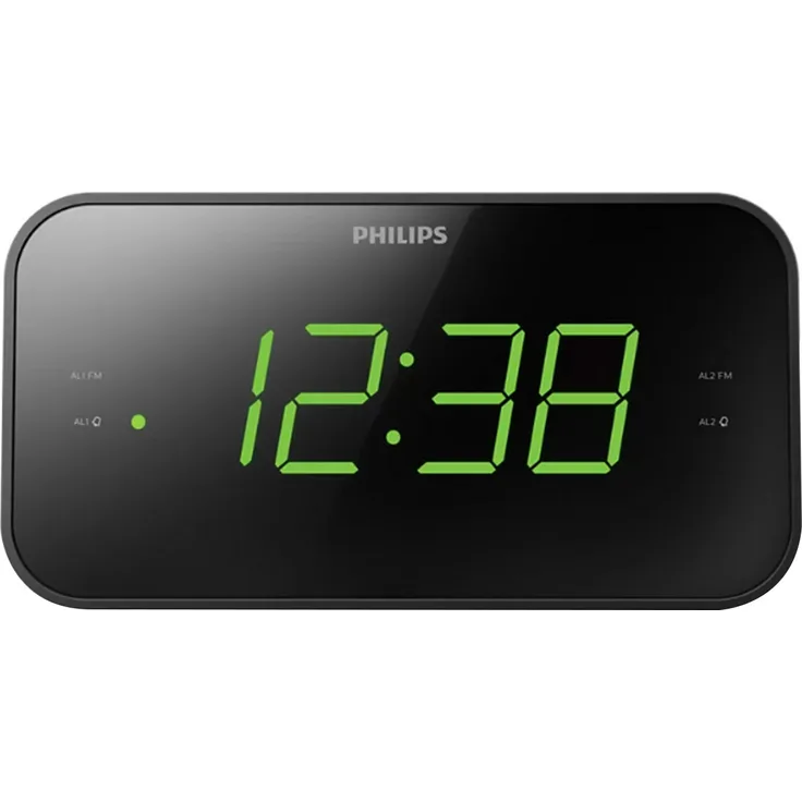 Philips TAR3306-12 (12111013052) Radiowecker, schwarz