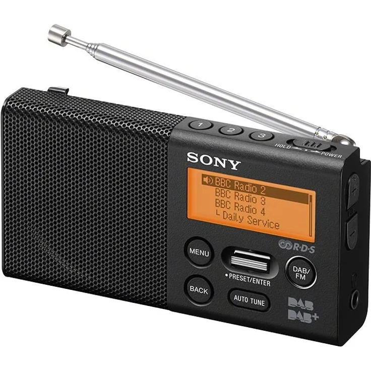 Sony XDR-P1DBP Taschenradio (DAB-DAB+, 20h Akku) – Bild 3