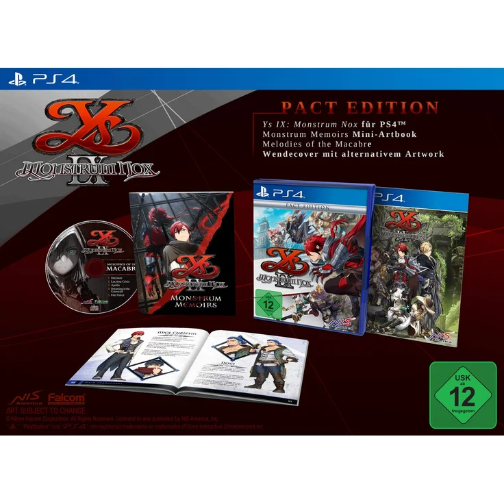 Ys IX: Monstrum Nox - Pact Edition (PS4) – Bild 2