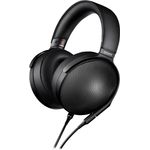 Sony MDR-Z1R High-Resolution Audio Kopfhörer (70mm High Definition- Treibereinheiten, Membran aus Flüssigkristallpolymerfolie,lautlose Gelenkstellen,Silber beschichtetes OFC Kabel, In-Line-Fernbedienung) schwarz