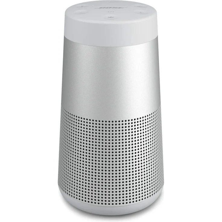 Bose SoundLink Revolve II silber Bluetooth-Lautsprecher IP55 Spritzwasserschutz, Akkulaufzeit 13 Stunden, Google und Siri kompatibel – Bild 1