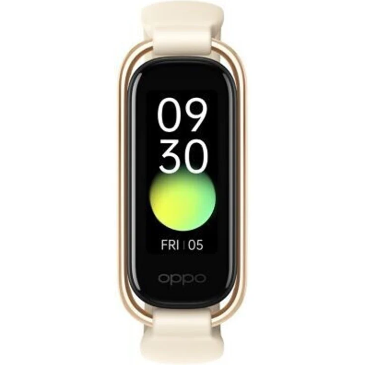 OPPO Band Style Fitness-Tracker Unisex, Einheitsgröße, Edelstahlgehäuse, Vanilla – Bild 2
