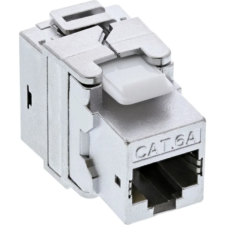 InLine 76202D Premium Keystone RJ45 Buchse - LSA Einsatz, SNAP-In, Cat.6a
