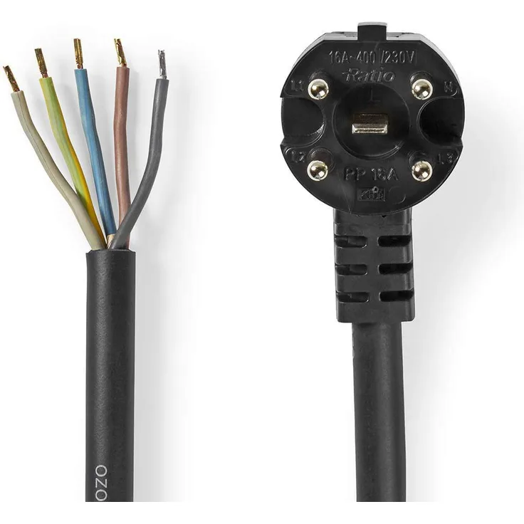 Nedis Netzkabel Netzkabel 1,5 m