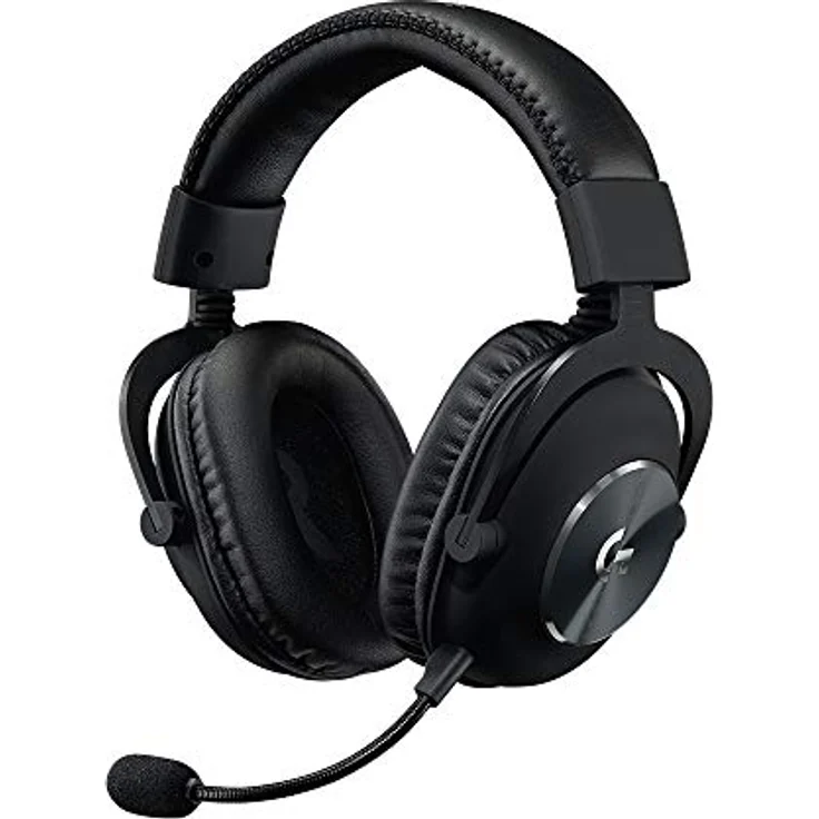 Logitech G PRO X Gaming-Headset (mit Blue VO!, DTS Headphone:X 7.1 und PRO-G 50-mm-Lautsprechern, für PC, PS4, Switch, Xbox One, VR) schwarz – Bild 1