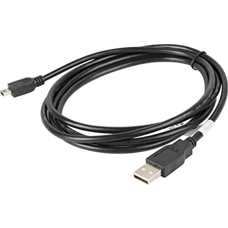 Kabel Lanberg CA-USBK-10CC-0018-BK (USB2.0 M - Mini-USB M, 1,8 m, kolor czarny) (CA-USBK-10CC-0018-BK)