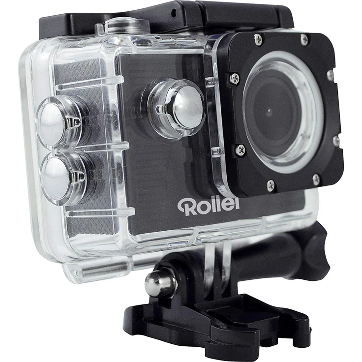 Rollei Actioncam 372 - Action-Camcorder mit Full HD Video Auflösung 1080-30 fps, bis 30 m wasserfest - Schwarz – Bild 4