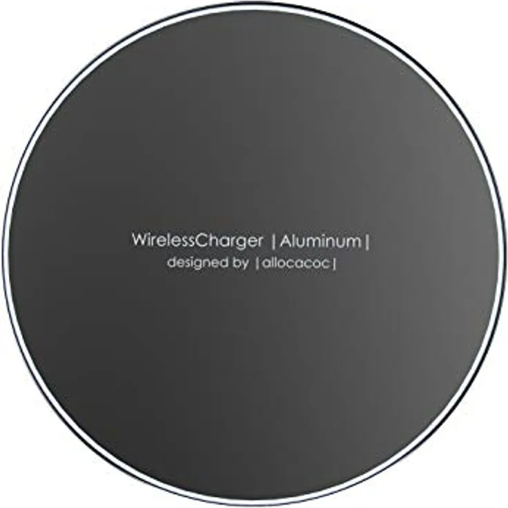 Wireless Charger |Aluminium| Wireless Charger |Aluminium| Wireless Charger |Aluminium| Drahtloses Ladegerät Schnelles Aufladen
