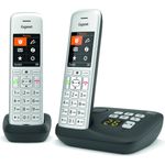 Gigaset CE575A Duo, schwarz, silber (16071525765)