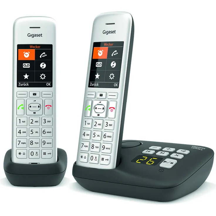 Gigaset CE575A Duo, schwarz, silber (16071525765)