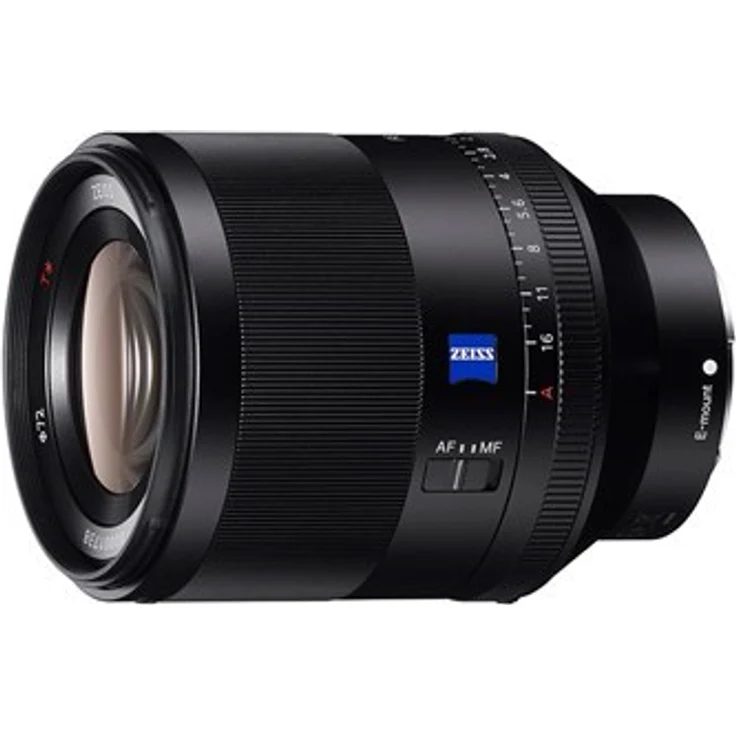 Sony SEL-50F14Z Zeiss Standard Objektiv (Festbrennweite, 50 mm, F1.4, Vollformat, geeignet für A7, A6000, A5100, A5000 und Nex Serien, E-Mount) schwarz – Bild 1