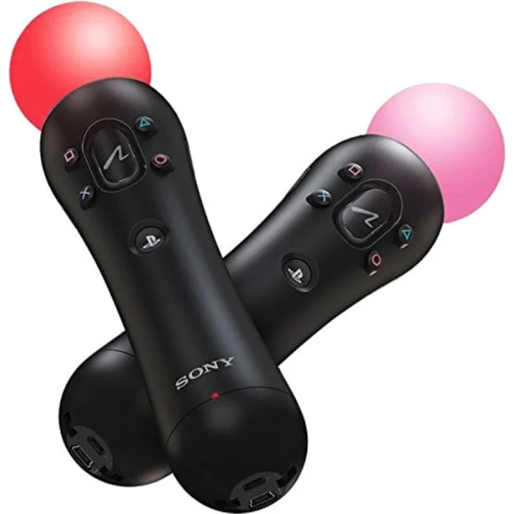 Sony PlayStation Move Motion Controller Twin Pack Schwarz (9882756) (PS4) – Bild 4