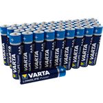 Varta Longlife Power Batterie AAA Micro Alkaline Batterien LR03 (40er Pack)