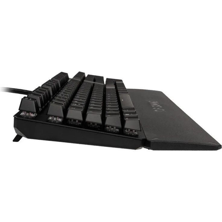 ASUS TUF Gaming K3 - Tastatur - backlit - USB - Deutsch QWERTZ - roter Schalter - gunmetal-grau (90MP01Q0-BKDA00) – Bild 2