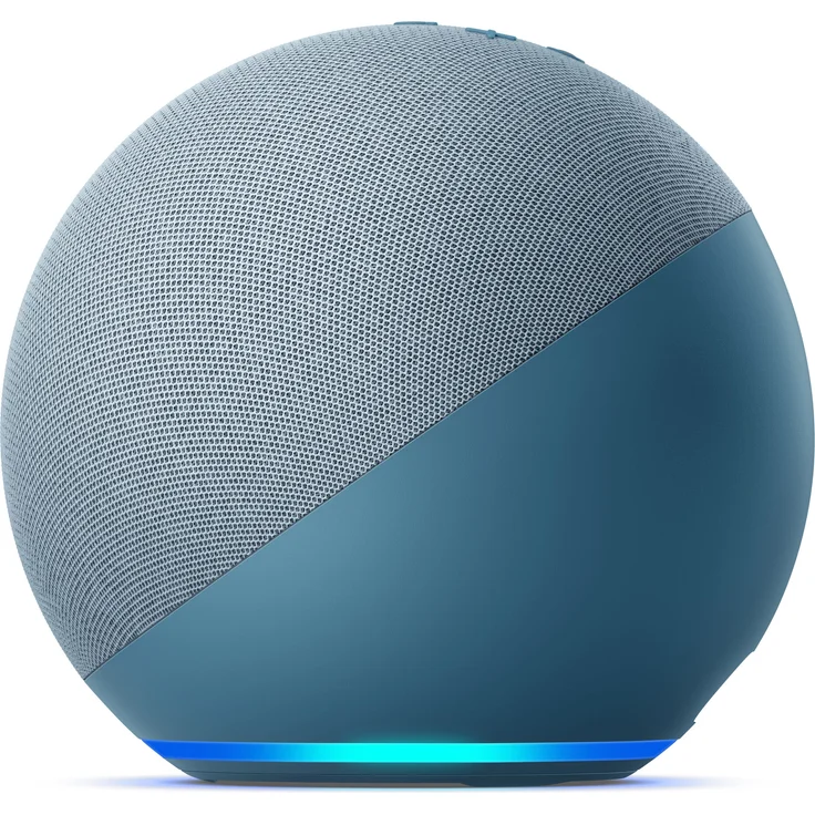 Amazon Echo (4. Generation) Smarter Lautsprecher mit herausragendem Klang, Smart Home-Hub und Alexa, Blaugrau – Bild 3