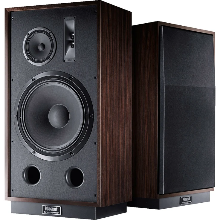 Magnat Transpuls 1500 Standlautsprecher Full-Size Retro-Standbox Dark Wood dunkelbraun – Bild 5