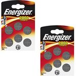 12 x Energizer CR2032 Coin Lithium 3V Battery Batteries for Watches Torches Keys