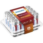 Philips LR6P24P - 10 Power Alkaline AA Batterijenbox 24 Stück - Preisvergleich