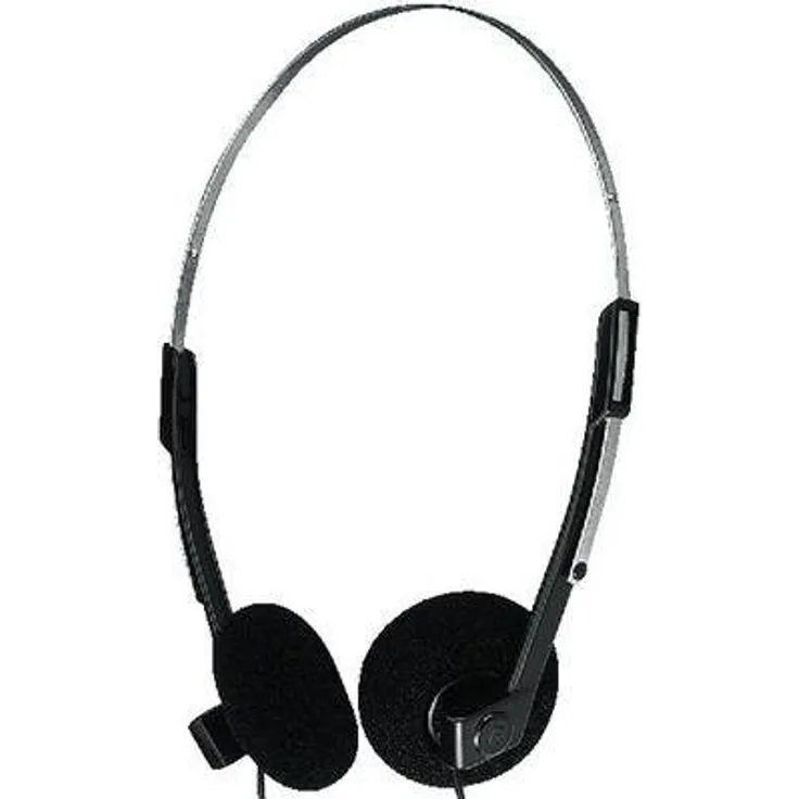 MONACOR MD-39 Stereo-Kopfhörer schwarz