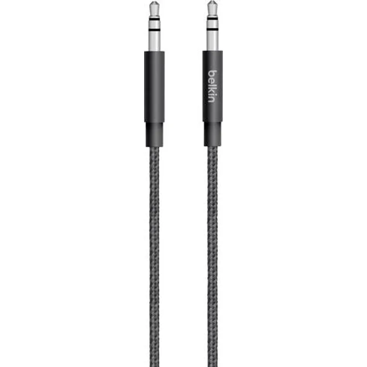 Belkin MIXIT 3.5mm Klinke Stecker/Stecker schwarz 1.2m (AV10164bt04-BLK)