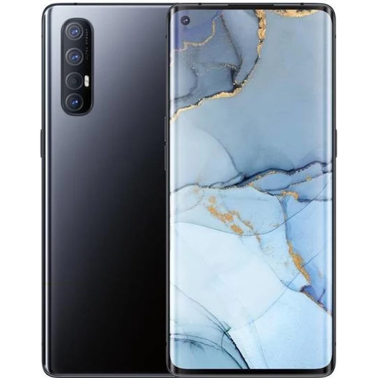 Oppo Reno3 Pro Smartphone 16,26cm (6,4 Zoll) AMOLED-Display, 256GB interner Speicher, 8GB RAM, Dual-SIM, Android, Midnight Black – Bild 2