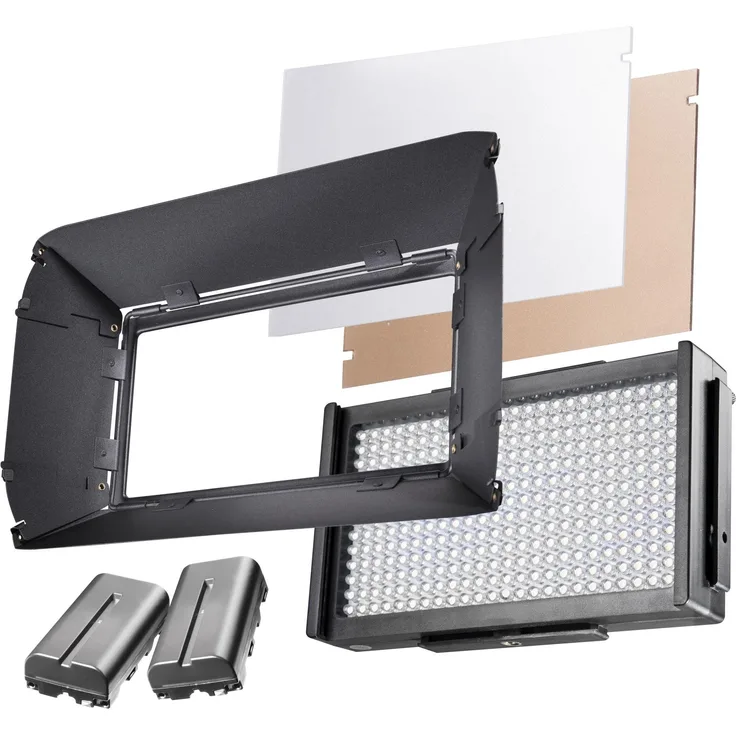 Walimex pro LED Foto Video Square 312 Daylight Set
