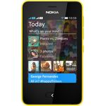 Nokia A00013766 Asha 501 Smartphone (7,6 cm (3 Zoll) LCD-Display, Dual-SIM, 3,2 Megapixel Kamera, 3,5mm Klinkenstecker) gelb