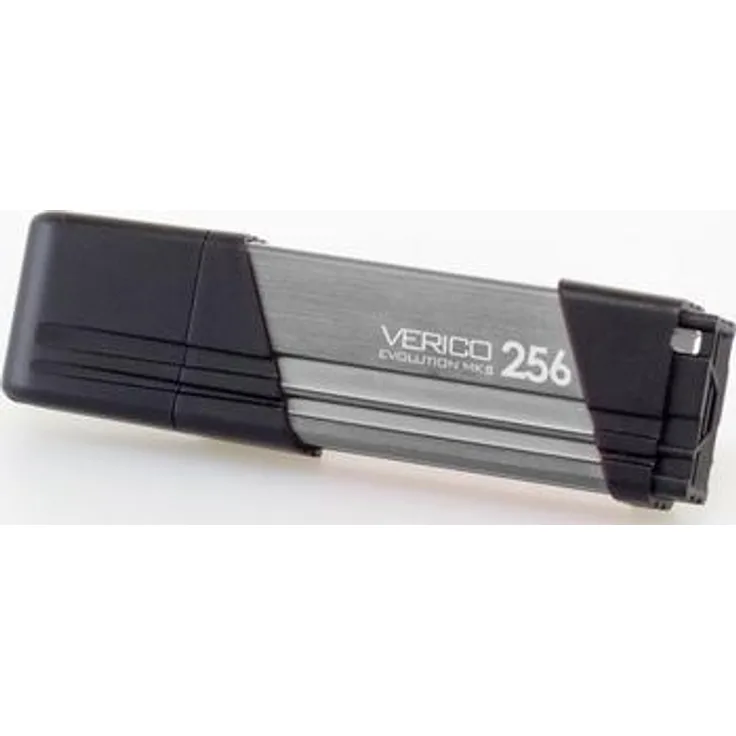 256 GB Verico Evolution MKII grau, Typ-A USB 3.1 Stick lesen: 35MB/s, schreiben: 20MB/s