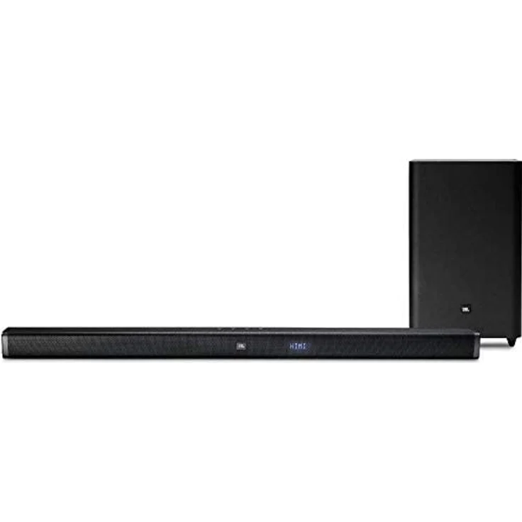JBL Bar Deep Bass 2.1 Soundbar mit Subwoofer, kabellos/kabelgebunden, geeignet für TV, schwarz (2019) – Bild 3