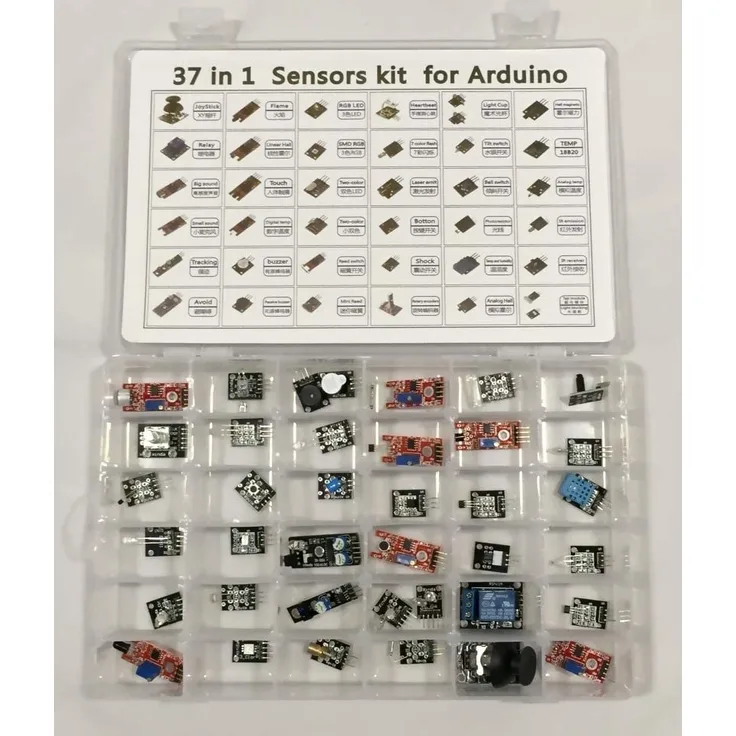 37-teiliges Sensor Kit in Kunststoffbox