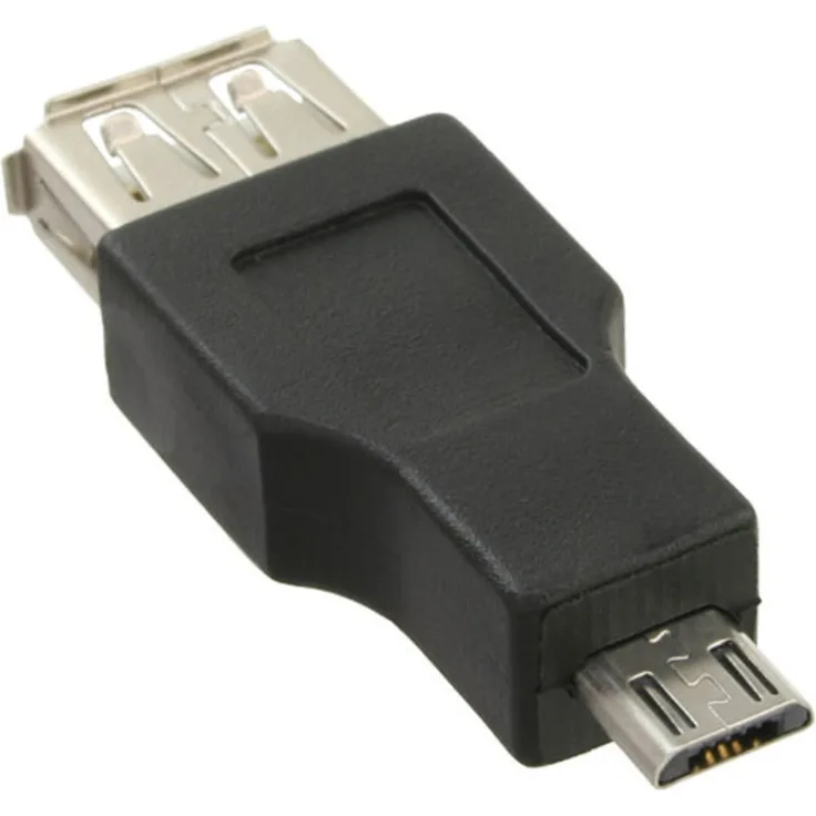 Intos Micro-B Stecker / USB A Buchse