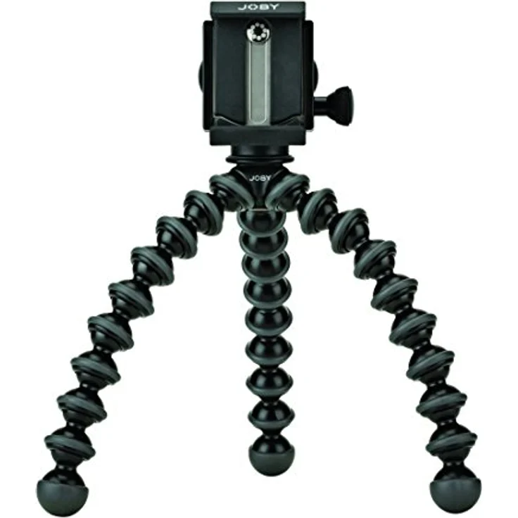 JOBY JB01390-BWW GripTight PRO + GorillaPod Stativ Premium-Universalklemme für Stativmontage + Flexi-Stativ (geeigent für Alle Smartphones mit oder ohne Hülle) – Bild 1