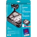 Avery Transparant A4 25 Sheets 25Blätter Transparentfolie (3562)