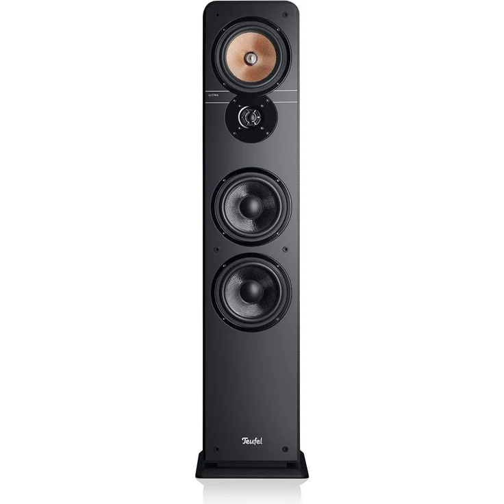 Teufel Ultima 40 MK 3-Wege HiFi-Standlautsprecher, 120W, Bassreflex, Kevlar-Mitteltöner, Glasfaser-Tieftöner, Bi-Wiring, schwarz – Bild 2
