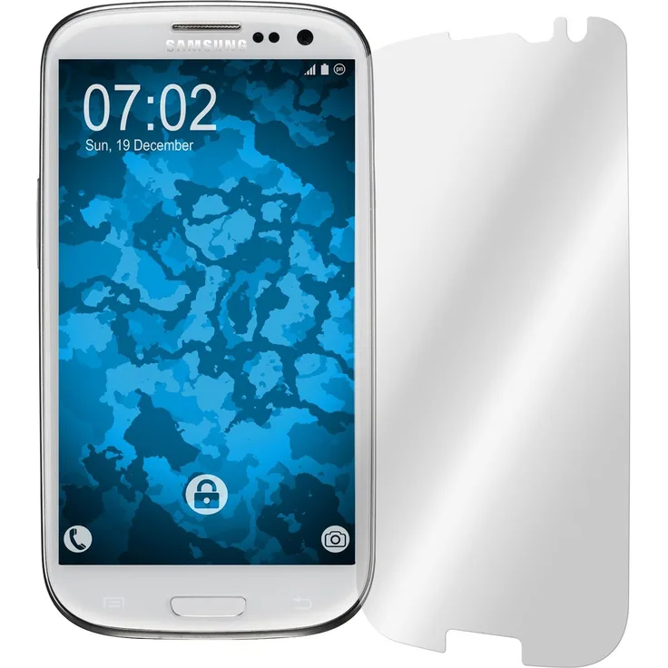 4 x Displayschutzfolie klar für Samsung Galaxy S3 von PhoneNatic